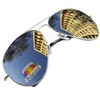 MFAZ Morefaz Ltd Herren Damen Lila Sonnenbrille Klassische Pilotenbrille Polarisierten