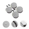 BIUDECO 4pcs Swivel Wheels for Walker Detachable and Easy to
