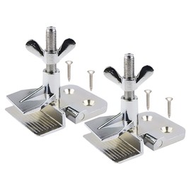 EQUTY BAYMERS 2 Pcs of Silk Screen Printing Hinge Clamps for Frame Machine,for Fixing Mesh,DIY Tool,4 Screws Included