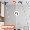 JEHONN Wall Cleaner Mop with Long Handle 82 Inches, 3-in-1