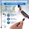 YOCTOSUN Magnifying Glasses with Light, Rechargeable Magnifying Headset with 5