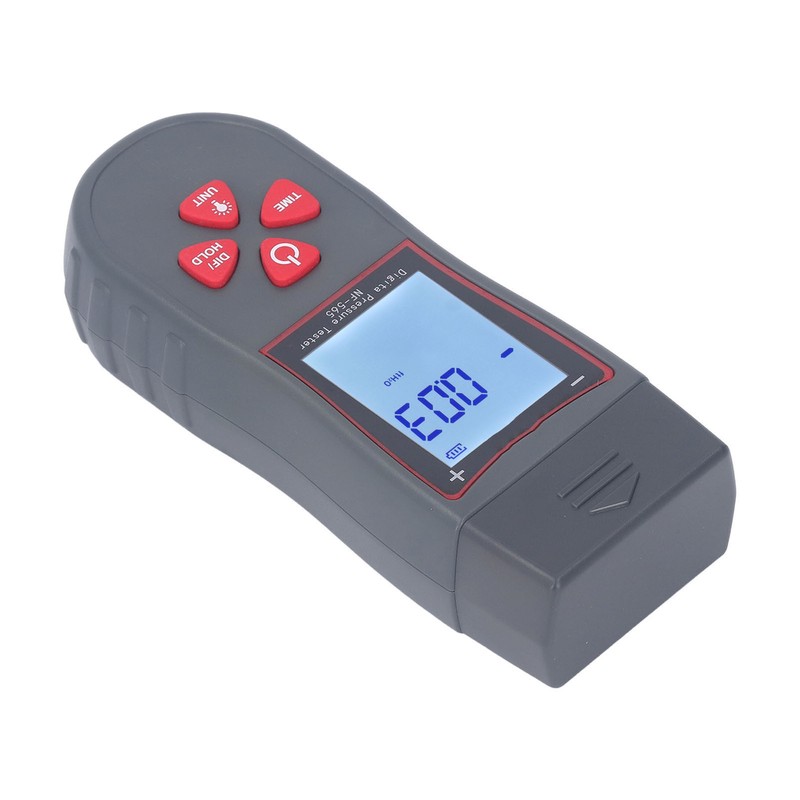 Digital Differential Pressure Gauge High Accuracy Air Gas Pressure Tester
