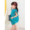 SZCQ Little Girl Chinese Qipao Dress Suit Traditional Cheongsam Top