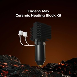 Creality Ender 5 max Ceramic Heating Block Kit High Flow for 3D Printing