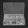 M4 Flat Head Solid Rivets Kit 350pcs Aluminum Rivets Set