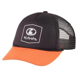 K-Products Headwear Kubota Orange Bill Mesh Cap