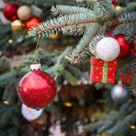 com-four® Bauble Hangers for Christmas Tree Decorations – Hangers for Christmas Tree Baubles – Perfect for Christmas Baubles