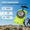 HKDiRedy Compass Hiking Survival,Hiking Gear,Wilderness Survival Compass for Kids- Magnetic