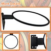 FireBee Basketball Holder Wall Mount, Foldable Basketball Holder Includes Self-Adhesive