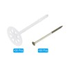 PATIKIL 142mm Perforated Insulation Pins, 30 Pack Insulating Nails Wall