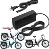FASPKOW AC/DC Adapter For Blix Packa Cargo 48V 14Ah Electric