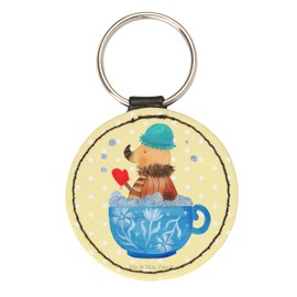 Mr & Mrs Panda Designs Round Keyring Moth Bubble Bath OT