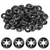 Jeboler Pack of 100 M4 Locking Washers, Clamping Discs Starlock
