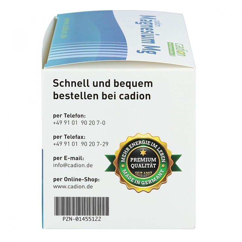 CADION Magnesium MG, 50 x 6.25 g
