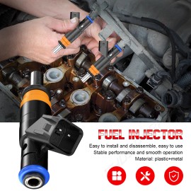 CHUSYYRAY 8x Fuel Injectors For 11-17 RAM 1500 2500 3500/06-17 Dodge 5.7L V8 05037479AA US