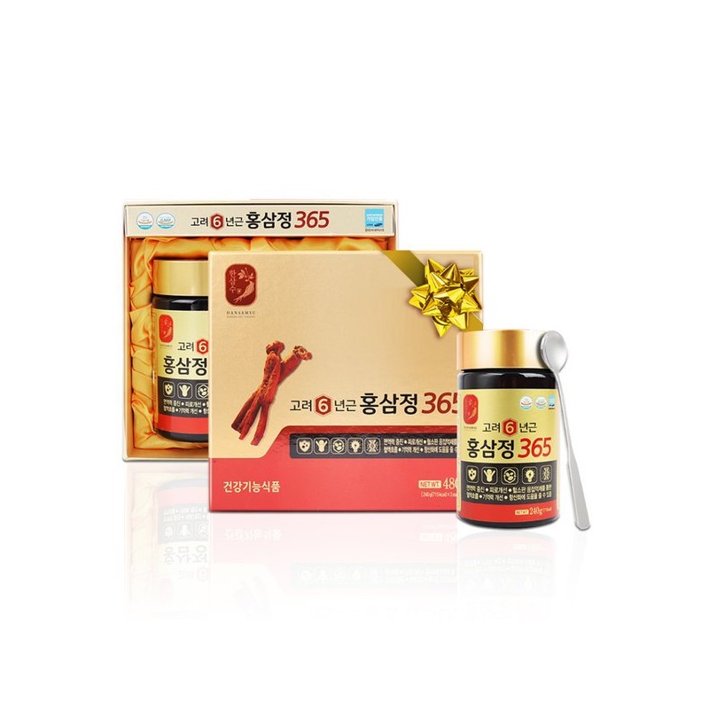 V 고려6년근 홍삼정 365 (240gx2병)x3세트 명절 선물 V Red Ginseng