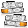 WEELMOTO headlights for 99-02 Chevy Silverado 1500 2500; for 2001-2002