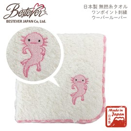 BESTEVER, Made in Japan, 100% Cotton, Untwist Yarn, Unbleached, Hand Towel, Wopper Looper, One Point, Petite Gift, Return, Individual Packaging, Made in Japan (Mini Towel) Best Ever