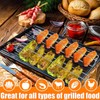 Lyfengdeam Chicken Wing BBQ Fork, Metal Grilling Rails, Wing Rails
