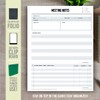 Goody Farm Meeting Notepad - 8.5 x 11-50 Sheets Double