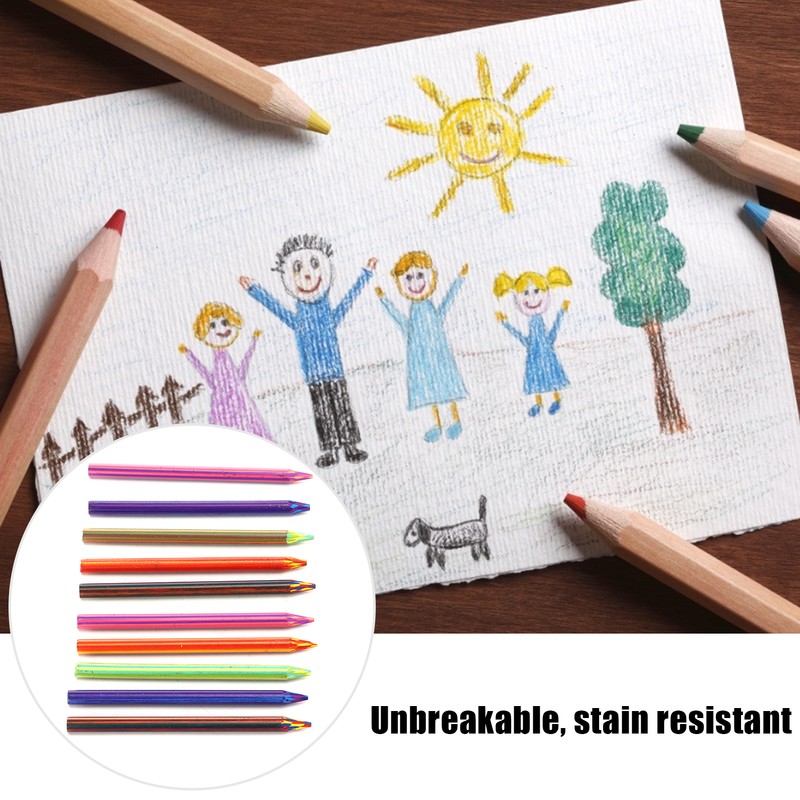 Color Refills 5.6mm Colorful Sharpened Pencils Replacement Accessories for Painting