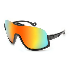 FEISEDY Sunglasses Men Women Oversized Fashion Sports Baseball Fishing Skiing Running Golf Adults Teens Half Frame B0012