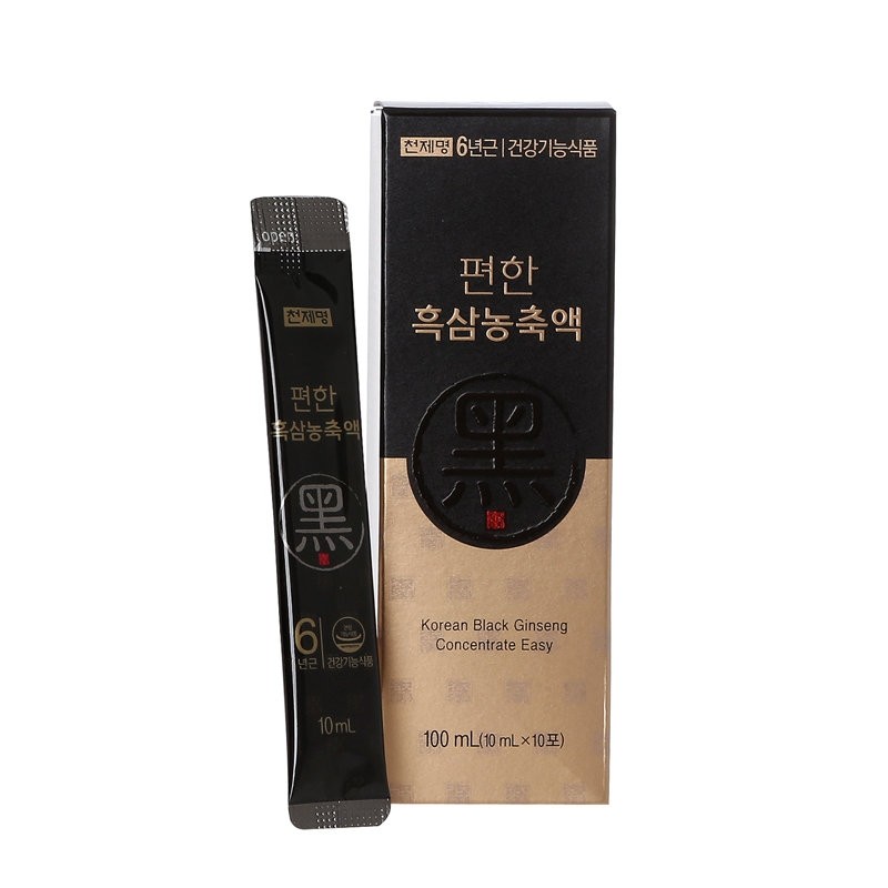 Cheonjemyeong 6-year-old convenient black ginseng concentrate red ginseng stick 30