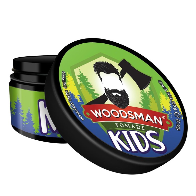 Woodsman - Pomada para Cabello para Niños Aroma Chicle 113g