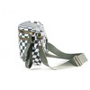 FEIBOON Spacious Checkered Nylon Crossbody Bag Bum Bag Checkered Handbags