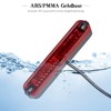 evermotor Brake Light with Motorcycle LED Rear Light, 6-12 V,