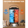 Insulated Beverage Dispenser 2.2 Gallon - Thermal Hot Beverage Dispenser,