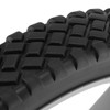 PINGEUI 2 Pack 12" x 1.75" Plastic Spoked Wheel, 1/2"