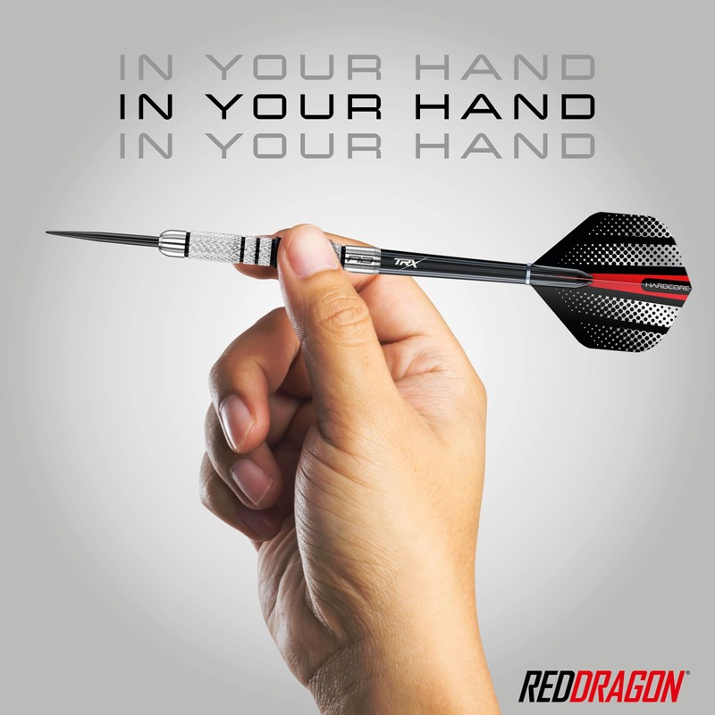 Red Dragon Valiant: 23g Flightmaster - 80% Tungsten Steel Darts
