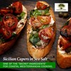 Frantoi Cutrera Gourmet Italian Capers in Sea Salt - Mediterranean