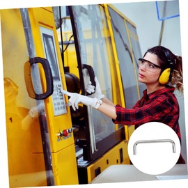 Operitacx 4 Stück Massiver Griff Gerätegriffe Fingergriffe Für Schränke Scheunentorgriff Industrielle Zuggriffe U Förmige Zuggriffe Stabile U Förmige Griffe U Förmiger Griff