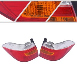 WOHAIPA Halogen Tail Lights Assembly For 2008-2010 Toyota Highlander Sport/SE/Limited/Base Rear Break Lamp Replacement 8156148160 8155148160 (Left+Right Side)