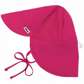 Sombrero de sol para bebé, protección solar UPF 50+, protección solar contra rayos UV, sombrero de natación de verano con solapa para el cuello, sombreros para niños y niñas, Rosa , 3-12 Meses