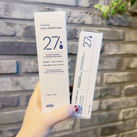 Erti [Add 50ml] Erti 27 Moisture Cream Derma Hydro AquaX Cream 100ml Inner Moisturizing Water Glow Soothing / [50ml 추가] 에르띠 27 수분크림 더마 하이드로아쿠아엑스 크림 100ml 속보습 물광 진정