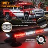 XRIDONSEN 37 inch 104 LED Roof Top Emergency Lights Red