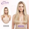 Elailite K Tip Hair Extensions Human Hair Real Remy Hair