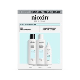 Nioxin Scalp Recovery™ System for Anti-Dandruff & Itchy Scalp Relief - Includes Shampoo, Conditioner and Serum