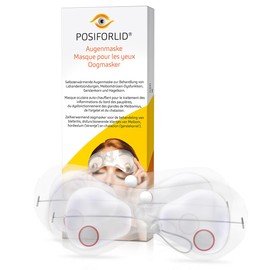 POSIFORLID Eye Mask Self Heating Mask for EDGitis, Barley Grain & Dry Eyes (Pack of 2)