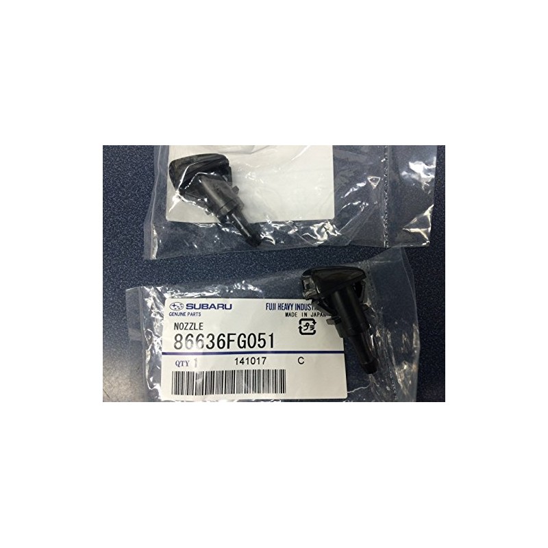 SUBARU 2008-2014 Impreza Windshield Wiper Washer Jet Nozzle Set OEM