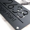 K SMART SIGN | LUXE H3 F31 | House Numbers
