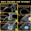 Pothunder Fingerprint Padlock, Smart Padlock, Locker Lock, Combination Lock, Fingerprint