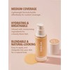 SHEGLAM Skinfinite Flawless Dewy Hydrating Foundation Full Coverage Liquid Foundation