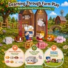 GobiDex Magnetic Travel Toys Farm Figures Set in a Portable
