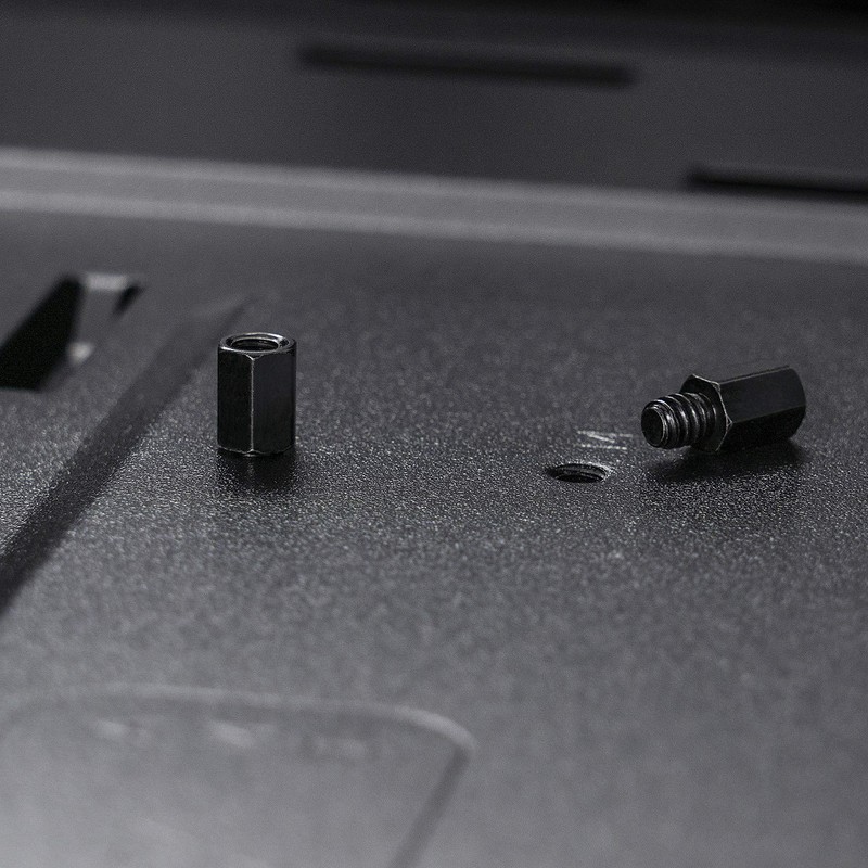 Poppstar 50x Mainboard Spacers #6-32 x 6.5+4 with M3 Internal