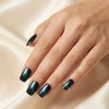 Advanced purple gradient style,Short almond-shaped nails,12 sizes - 24 nail