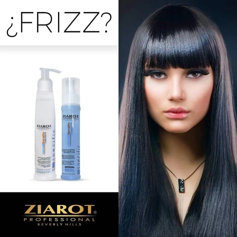 Planchado Exprés Con Protector De Calor Y Anti Frizz Ziarot